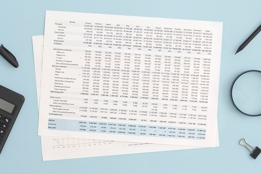 Balance sheet